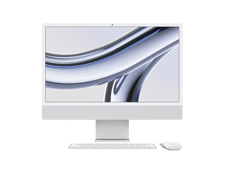 Apple iMac M3, 2023, 16GB, 1TB, 8-CPU, 10-GPU, Silver