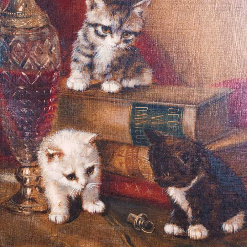 Картина «Три котенка»