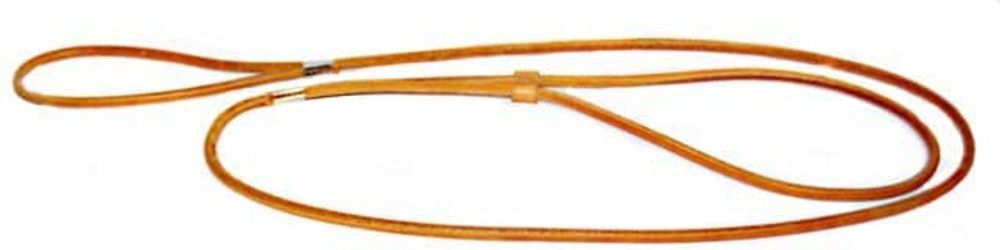 Hunter ринговка для собак 6 мм натуральная, кожа