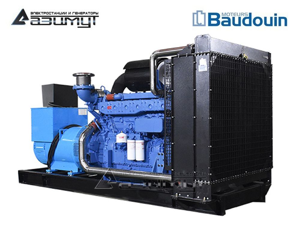 Дизельный генератор Азимут АД-320С-Т400-1РМ9 Baudouin