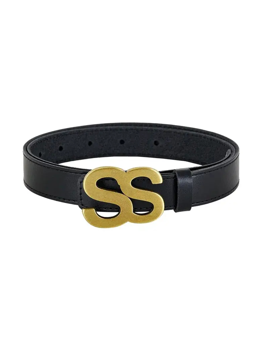 Узкий ремень SUMARA с золотой пряжкой