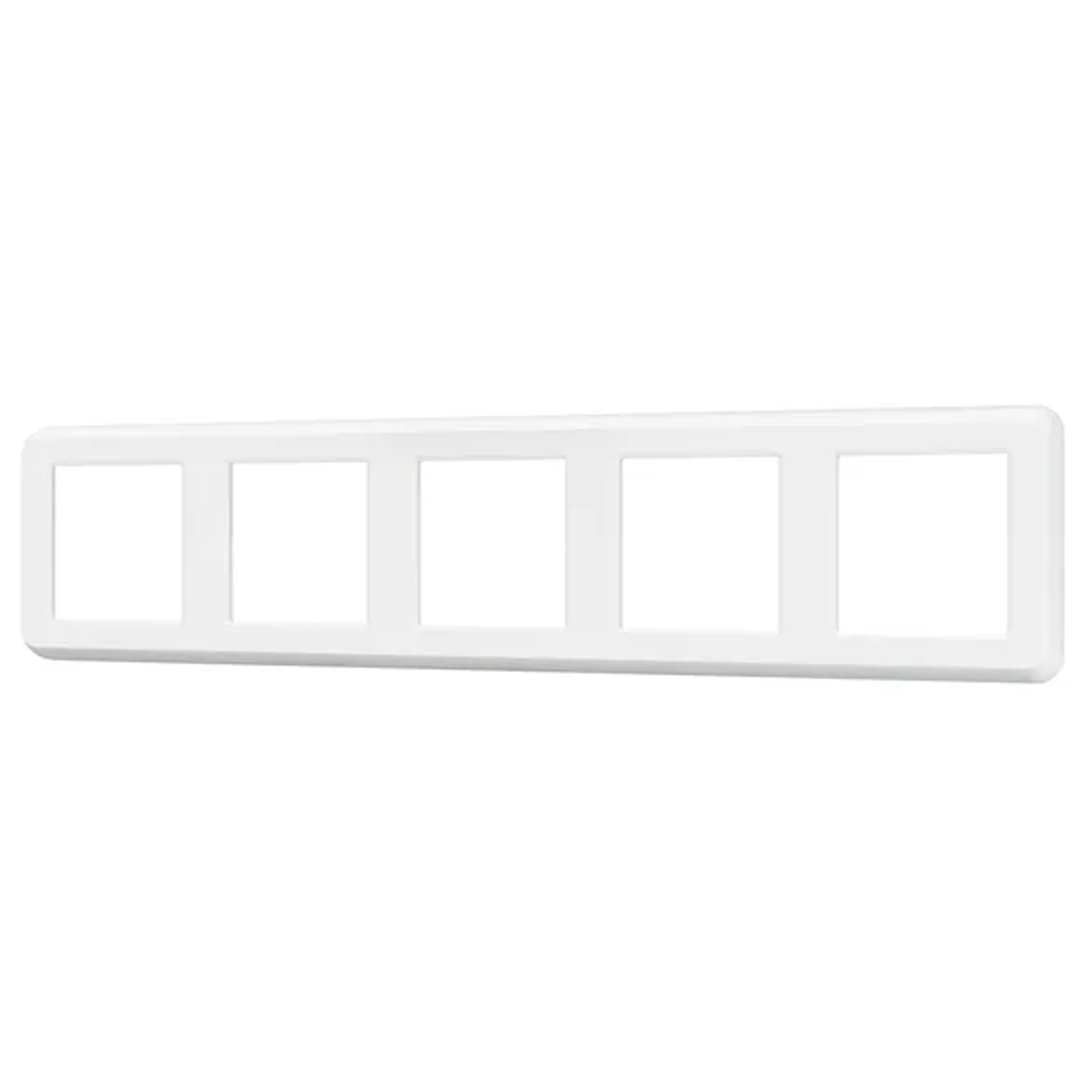 Рамка пластиковая FRM-VERSA-PL-5-WH (Arlight, -) 045190
