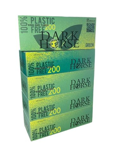 Гильзы для сигарет "Dark Horse" KS 8.1/15мм Green 5х200шт (Комплект)