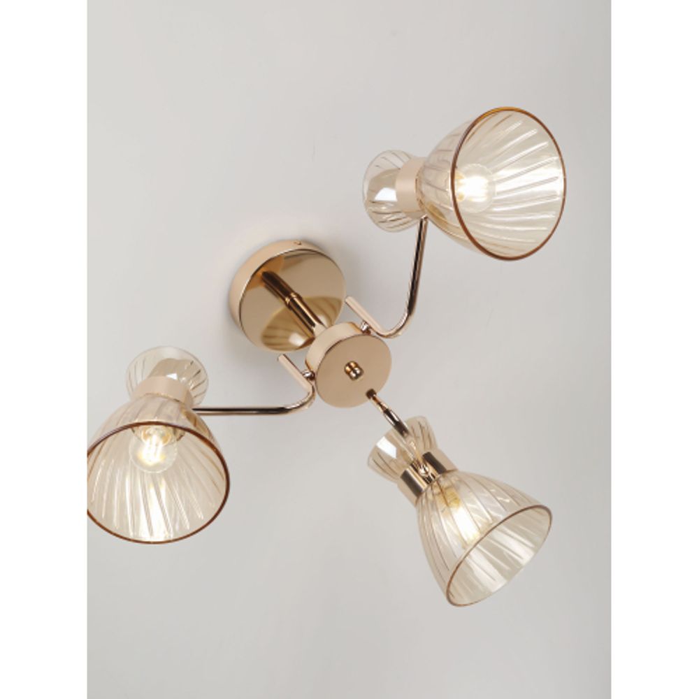 Люстра Rivoli Victoria 9183-303 3хЕ27 60 Вт модерн | Лайт