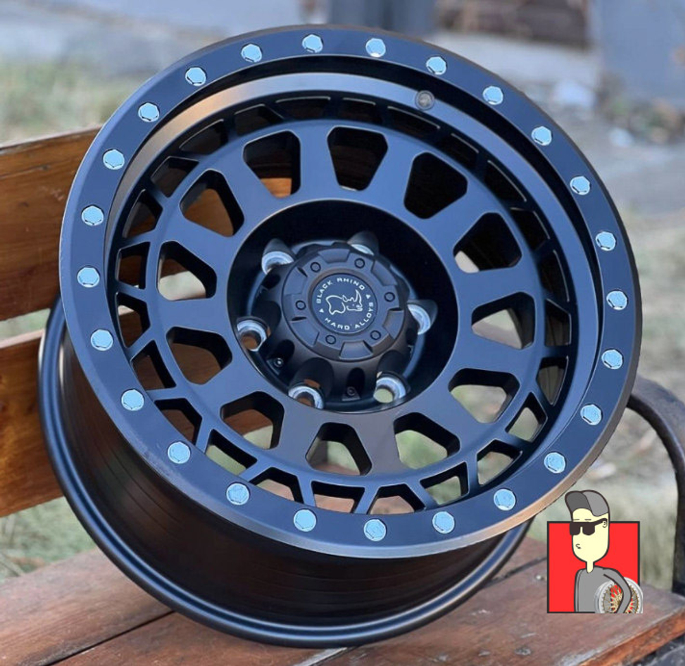 Комплект дисков Black Rhino 17x8.5 et0 6x139.7