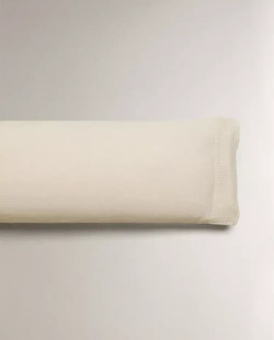 ZARA HOME НАВОЛОЧКА ИЗ ХЛОПКОВОГО МУСЛИНА, ПЕСОЧНЫЙ