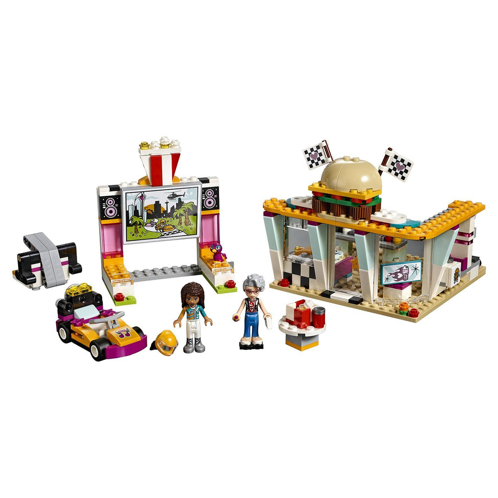 LEGO Friends: Передвижной ресторан 41349 — Drifting Diner — Лего Френдз Друзья Подружки