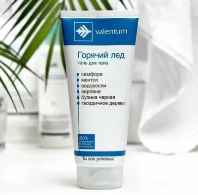 Valentum гель для тела Горячий лед, 200 мл,