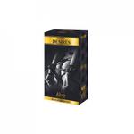 Фетиш-набор Secret Desires BDSM чёрный (наручники, ошейник с поводком, оковы для ног, кляп, флоггер, маска)