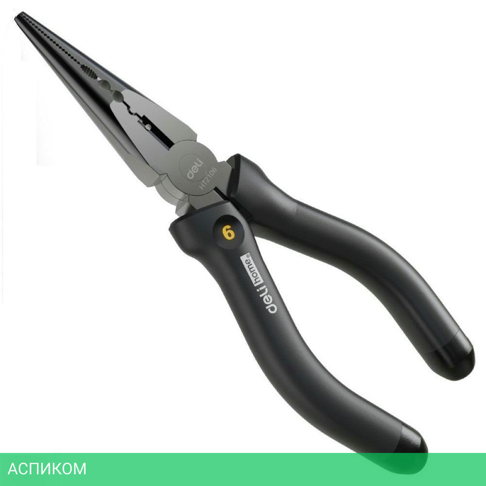 Плоскогубцы Deli HT2106