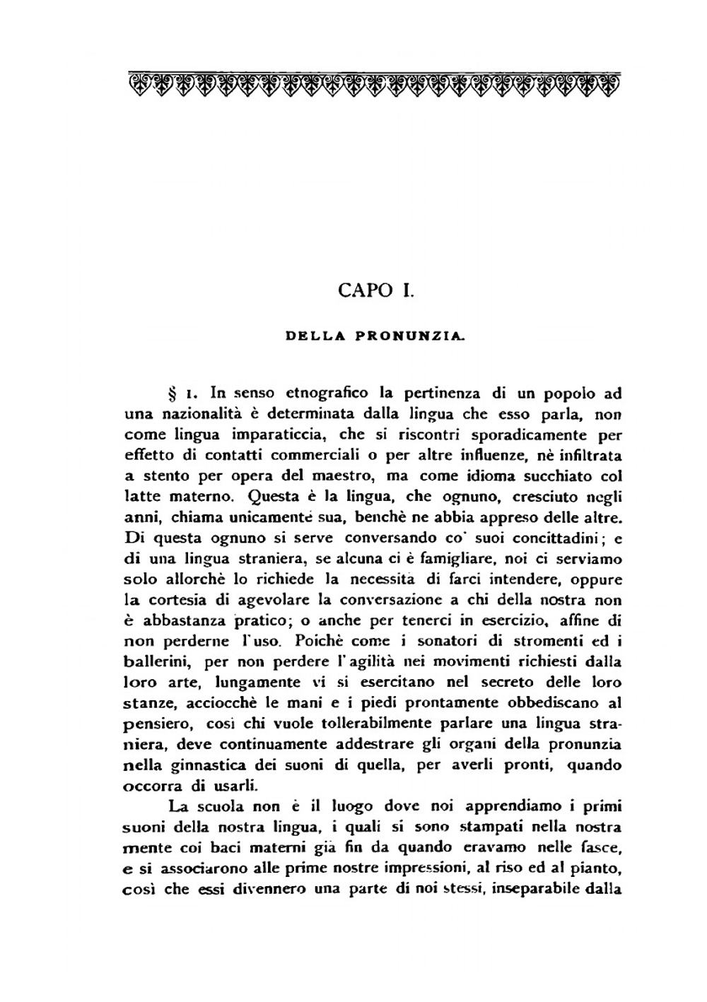 Delle Più Importanti Questioni Morfologiche Nella Grammatica Della Lingua Italiana | Cattaneo Giammaria
