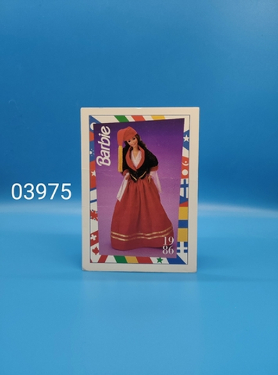 Аксессуар винтажная карточка Барби 90х 03975