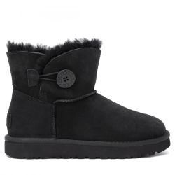 UGG Mini Bailey Button II Black