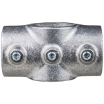 KUPO KPC-A1407E Two socket cross pipe clamp (tube O.D. 42.4mm). Зажим для труб