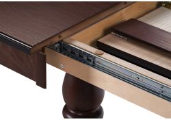 Стол Красидиано 190(250)х84х76 орех темный