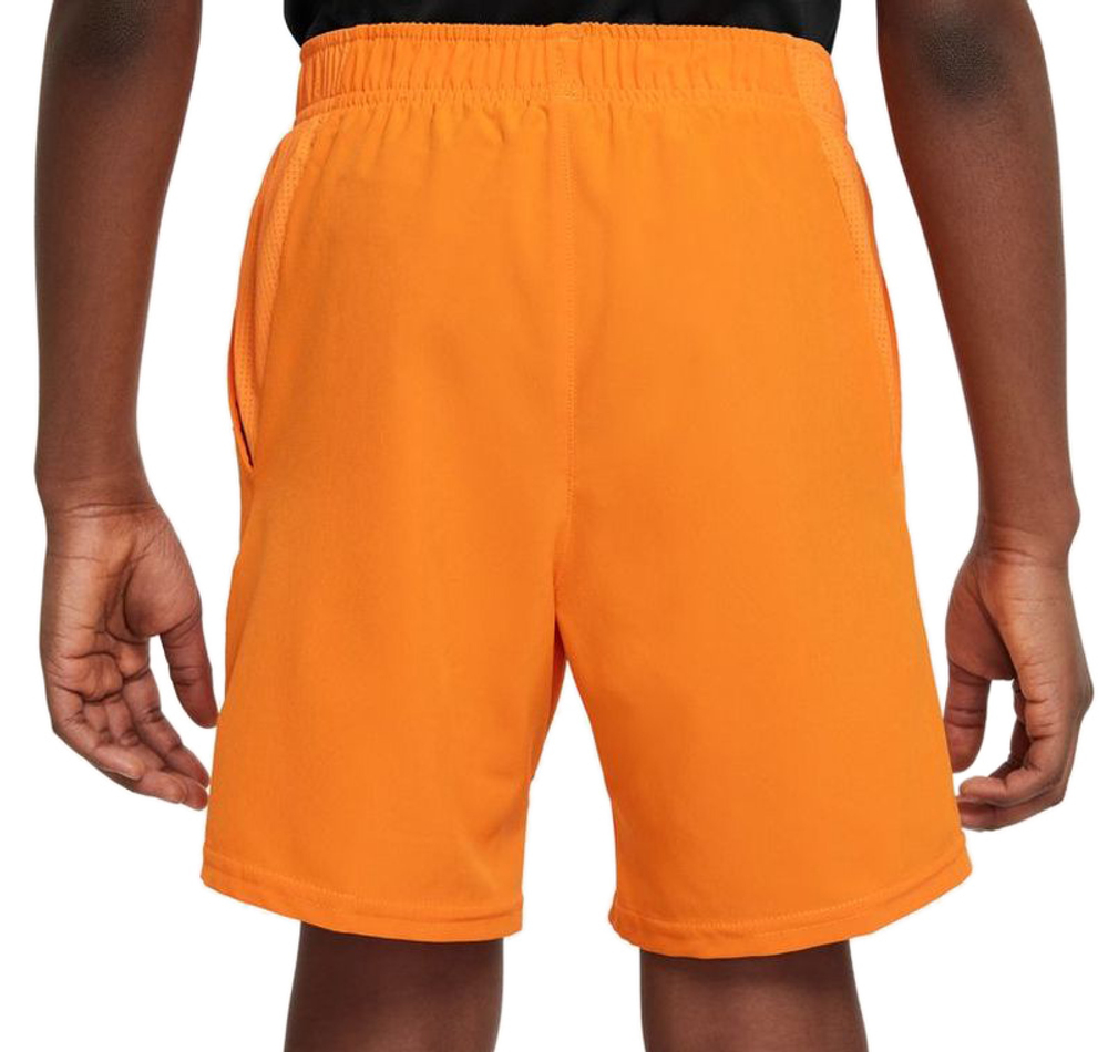 Шорты для мальчика теннисные Nike Boys Court Flex Ace Short - magma orange/magma orange/white