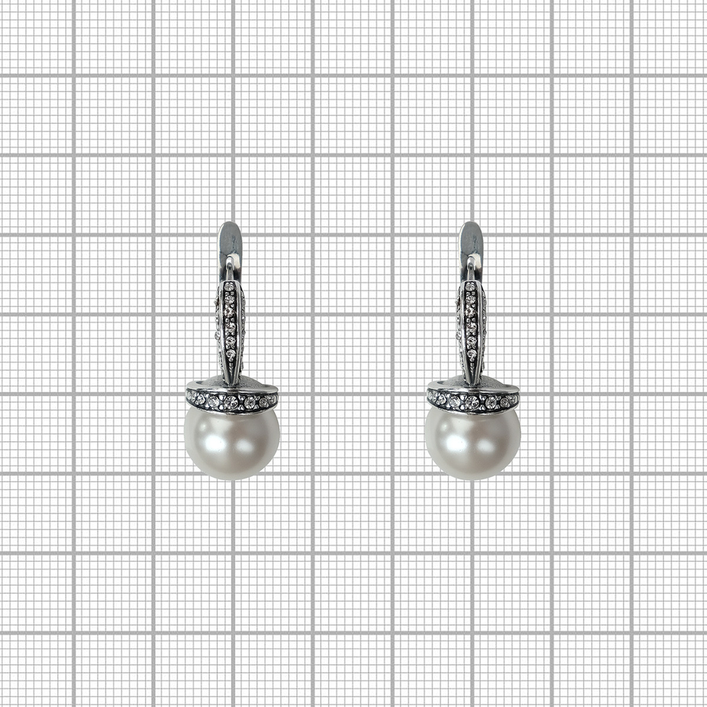 Серьги "Амон" из коллекции "Жемчужная"