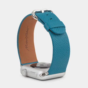 Ремешок для Apple Watch 44/45/46 mm из кожи теленка, морского цвета