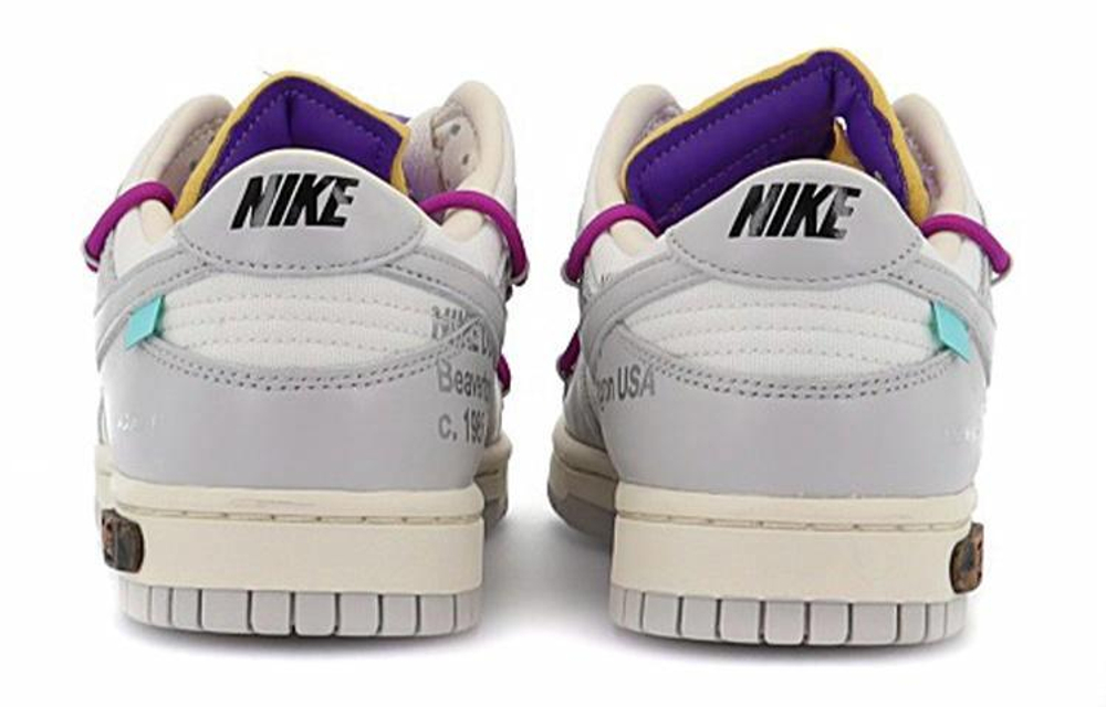 Кроссовки Off-White X Nike Dunk Low "The 50" No.28