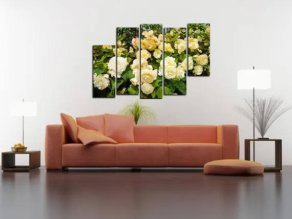 Модульная картина "Роза Эльф"