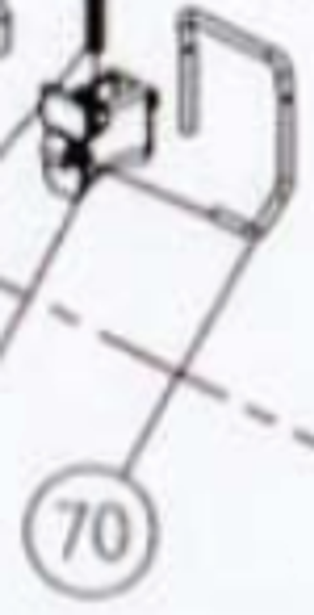 Запчасть №70 для Hybest GSR40A. Предохранительная скоба