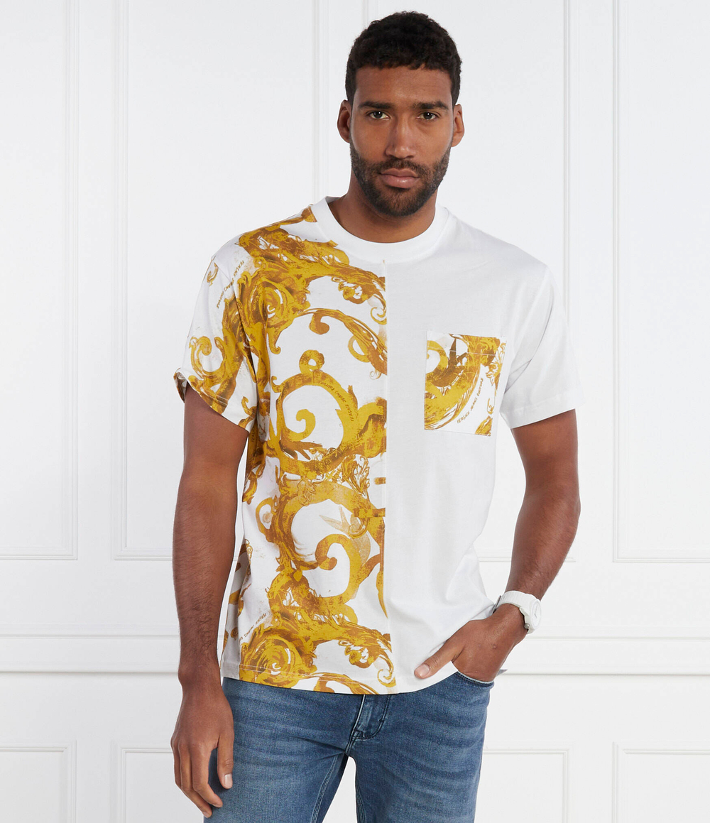 Футболка MAGLIETTA Versace Jeans Couture - белый(76GAH611JS287)