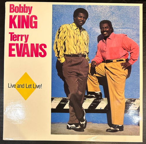 Bobby King & Terry Evans - Live And Let Live! (Швеция 1988г.)
