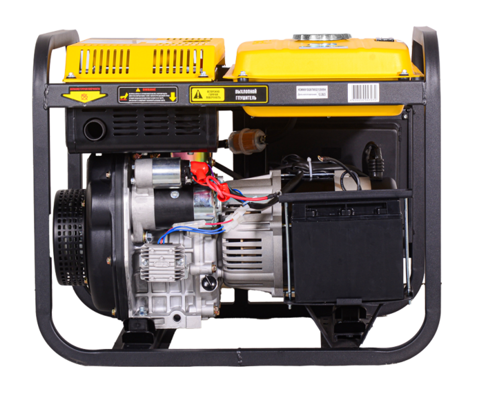 Электрогенератор дизельный LDG 5000LX Huter
