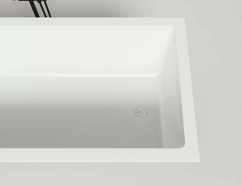 Ванна Salini Cascata KIT S-Sense 104513M 180x80 белая матовая