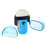 Точилка для карандашей с конейнером и ластиком, с изображением мордочки котика, MC-Basir, точилка на 1 отверстие, размер 6,5 см