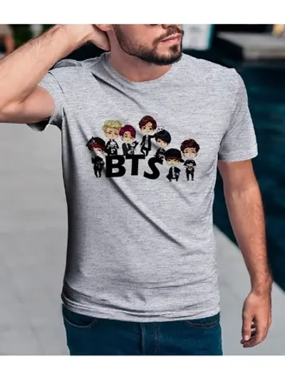 Футболка мужская BTS/с принтом BTS/BTS для мужчин