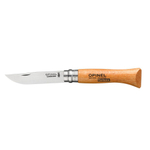 Нож Opinel №6, углеродистая сталь, бук