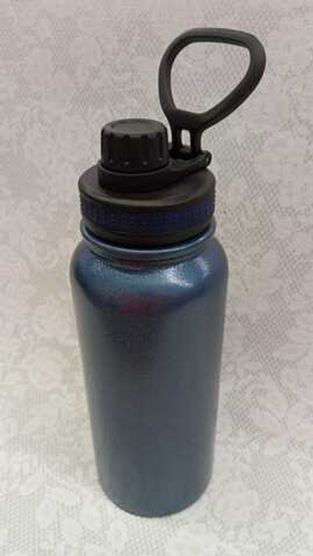 Термобутылка Qually 900мл нерж.сталь, пластик, синий