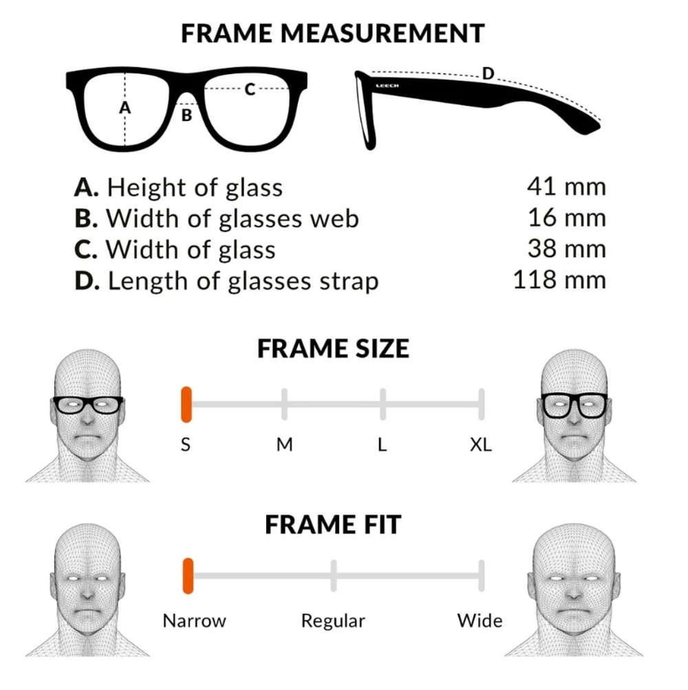 Очки поляризационные Leech Eyewear ATW KIDZ BLUE