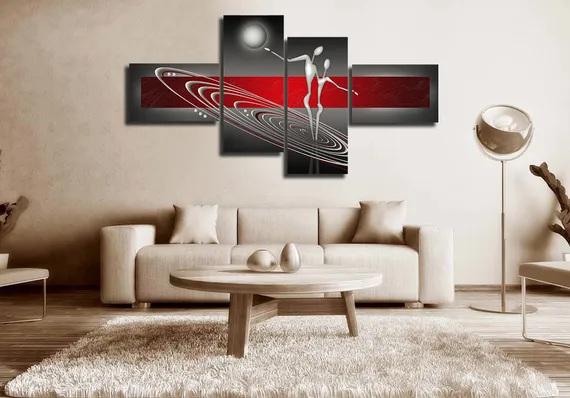 Модульная картина "Планета любви"