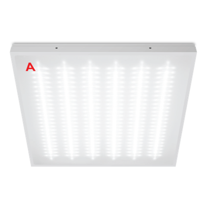 Светильник ЧИСТЫЙ ОФИС ДВО03-052 с БАП EM3 54Вт 6500К IP54 Микропризма 6500лм 595х595х48мм WOLTA PRO