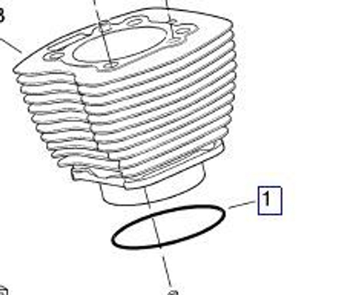 11256 Кольцо уплотнительное Harley-Davidson -50%