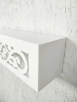 Полка настенная навесная 49*10*10 см