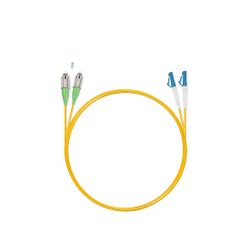Патч Корд Оптоволоконный FC/APC-LC/UPC SM 9/125 Duplex 2.0мм 1 м