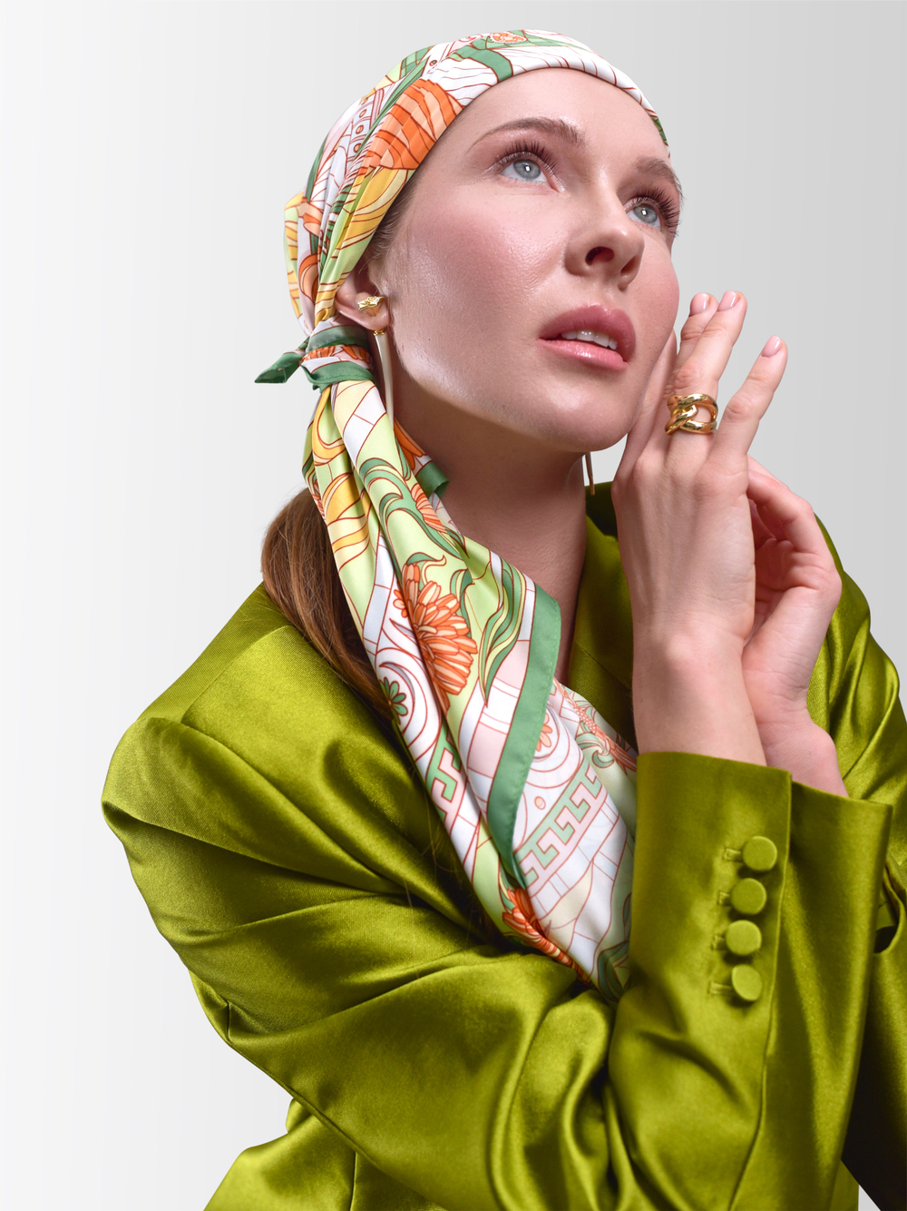 Платок «Богиня Гигиея»