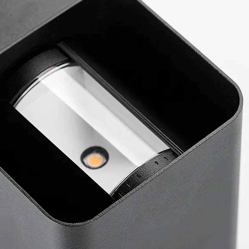 Светильник LGD-WALL-VARIO-S104x129-2x6W Day4000 (BK, 1-80 deg) (Arlight, IP54 Металл, 3 года) 046428