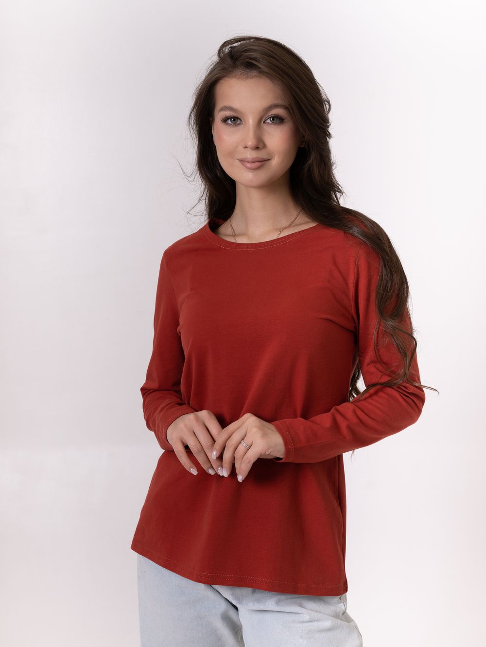 С-012-1 Лонгслив из хлопка Уценка