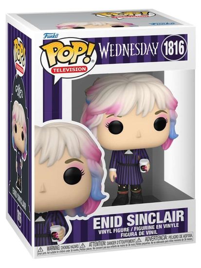 Фигурка Funko POP! TV Wednesday S2 Enid Sinclair (1816) 86681 / Фигурка Фанко ПОП! по мотивам сериала "Уэнздей", Энид Синклер