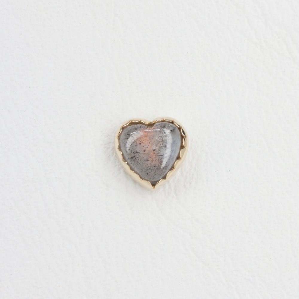 Cupid tops with natural stones
