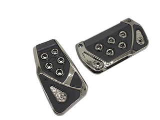 Накладки на педали NTS-AUTO 376 - Черные PEDAL-376-BK (кт 2шт)