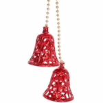 Украшение новогоднее «Волшебный звон» 12*30 см, Красный
