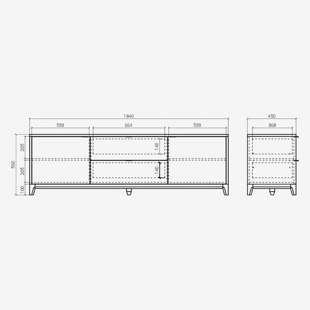 Тумба под ТВ Case CS090