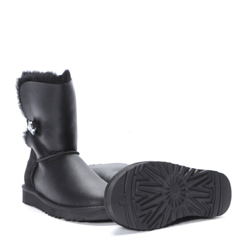 Угги Bailey Button Bling Metallic Black