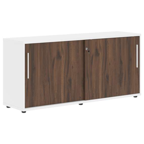 Шкаф низкий с дверьми купе ELC 1643  1606х430х750 EDIS