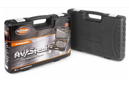 Инструмент AV Steel набор 76 пр. AV-011076